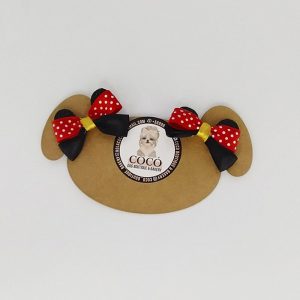 Moños diseñ mickey
