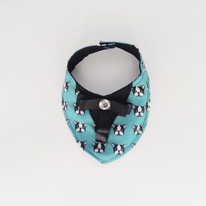 Bandana color tiffani y negro
