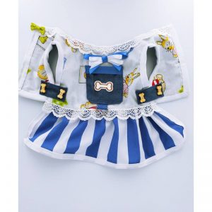 Arnés Blanco y Azul