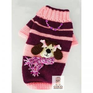 Vestido aplicación perrito